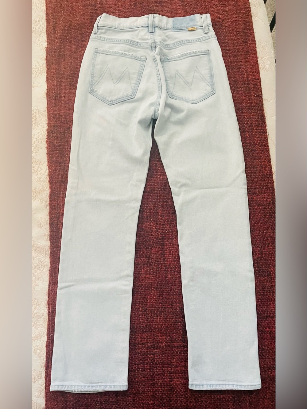 MOTHER Superior High Waisted Straight-Leg Jeans - Picture 9 of 9